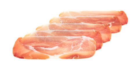 Slices of Prosciutto, Spanish Jamon Cut, Parma Ham