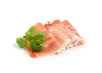 Slices of Prosciutto, Spanish Jamon Cut, Parma Ham