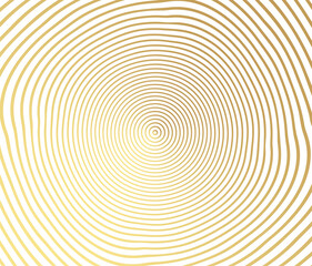 Fototapeta na wymiar Abstract Gold luxurious color vector circle halftone background. Gradient retro line pattern design, golden graphic, Modern decoration for websites, posters, banners, template EPS10 vector