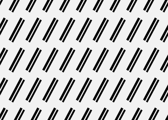 Black stripes on a white background. Seamless texture.