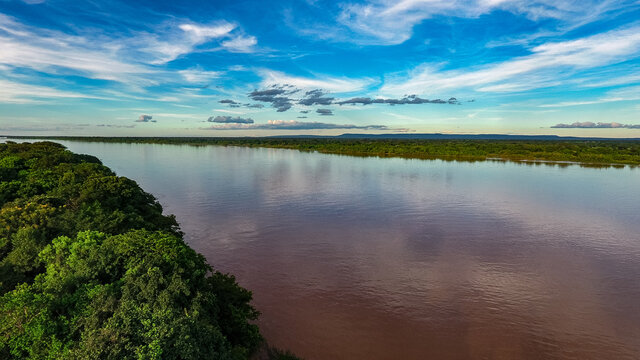 Rio S&atilde;o Francisco divisa de Minas. Gerais com Bahia