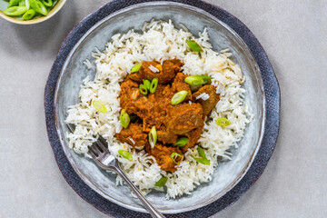 Tamarind duck curry