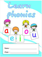 education book cover design kids 