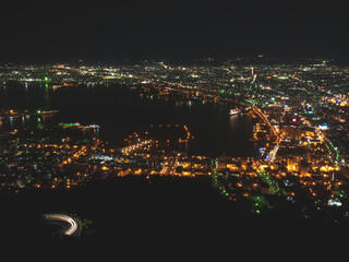 Naklejka premium Hakodate Night View 2