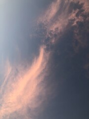 clouds at sunset