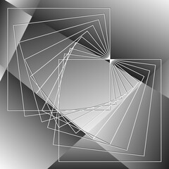 abstract background in different shades of grey with white lines designs