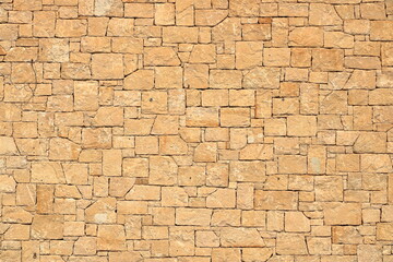 Background of decorate sand stone wall surface