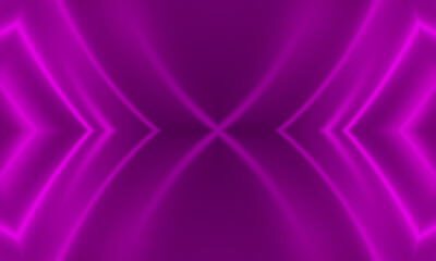 Ultraviolet blurred neon abstract background. Blurred purple lines on a dark background.