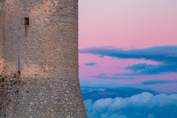 The Castle of Rocca Calascio, Abruzzo, Italy