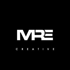 MRE Letter Initial Logo Design Template Vector Illustration