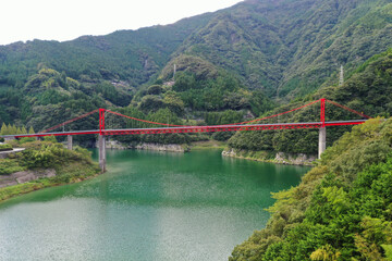 高知県仁淀川町　大渡ダム大橋