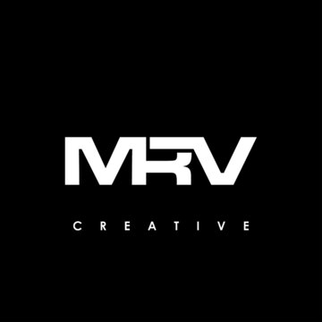 MRV Letter Initial Logo Design Template Vector Illustration