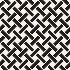 Vector seamless pattern. Modern stylish abstract texture. Repeating geometric tiles