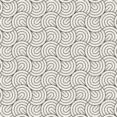 Vector seamless pattern. Modern stylish abstract texture. Repeating geometric tiles