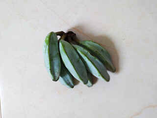 Ash plantain variety of banana uses for cooking - Stock photo © Photographer A.S.J.