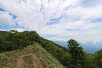 Fototapeta na wymiar 群馬県の赤城山の登山