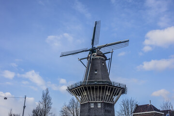 De Gooyer Windmill - Amsterdam most iconic mill. De Gooyer Windmill - was built in 1725 - the...