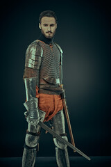 templar in armour