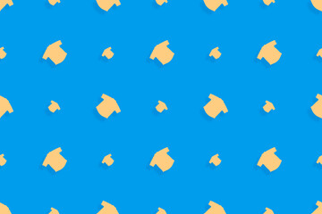 Bright background from a shirt. Short sleeve shirts seamless pattern.