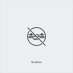 drone icon vector sign symbol