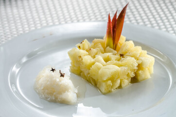 Gastronomie, restaurant, mise en place