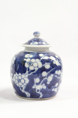 Vintage Cup or Jar Vase On A White Background for Decoration