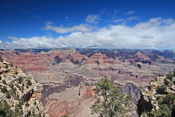 Fototapeta na wymiar American natural landmark - Grand Canyon