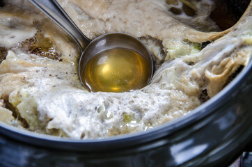 Gastronomie, mise en place, restaurant, preparation, cuisine