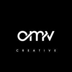 OMV Letter Initial Logo Design Template Vector Illustration