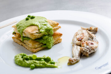 Gastronomie, mise en place, restaurant, preparation, cuisine