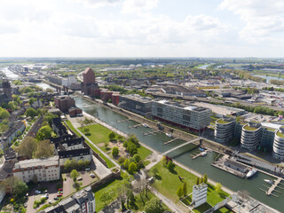 Fototapeta na wymiar Duisburg Innenhafen