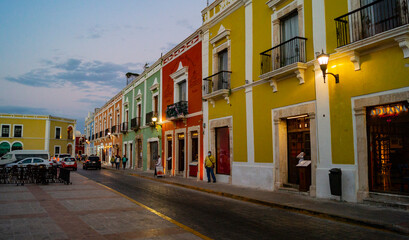 A beautiful old town in Mexico