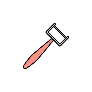 recommend clip art: massage tool outline icon. Signs and symbols can be used for web, logo, mobile app, UI, UX