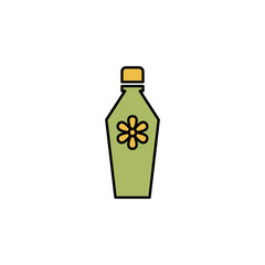 scented cologne or perfume outline icon. Signs and symbols can be used for web, logo, mobile app, UI, UX