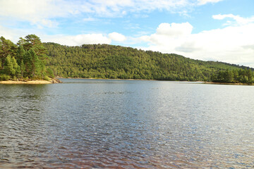 Strolling around Loch Beannacharan 