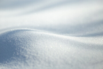 White wave snow background