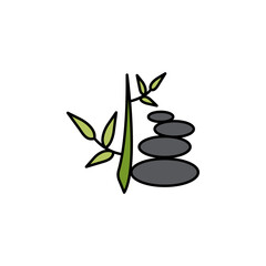 Obraz na płótnie Canvas walkway plant outline icon. Signs and symbols can be used for web, logo, mobile app, UI, UX