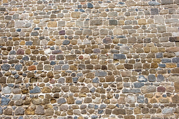 Close up of wall from an old architecture