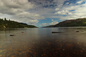 A sunny day on Loch Ness