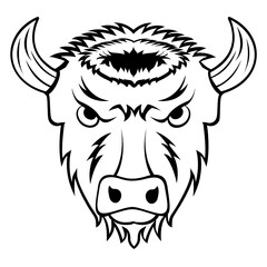 
Download this premium glyph icon of wild cow

