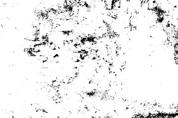 Vector grunge texture effect. Abstract black and white background.