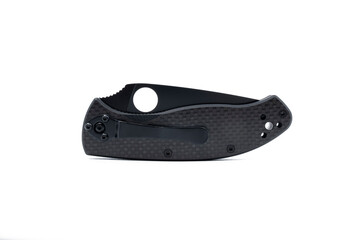 Army knife folding isolated on white background