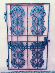 door with iron