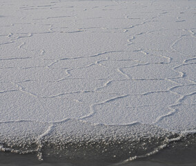 textures on ice