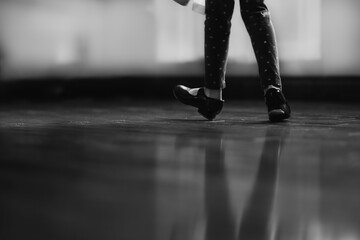 tap dancing child