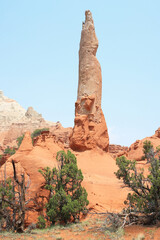 Ballerina Spire in Kodachrome Basin State Park, Utah, USA