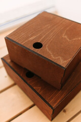 Wooden gift box