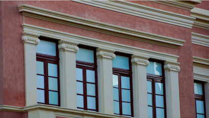 facade of an old building