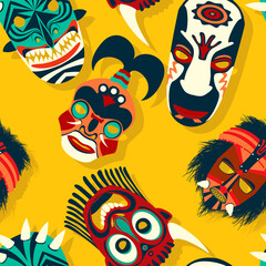 Tribal mask ethnic 16