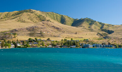 Majestic mountain lake.